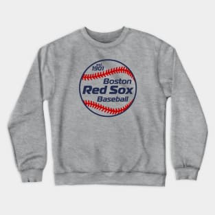 Red Sox 80s Retro Ball Crewneck Sweatshirt